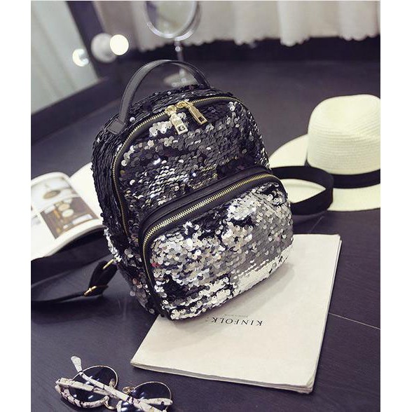 Tas Ransel Impor Wanita LV98417 White