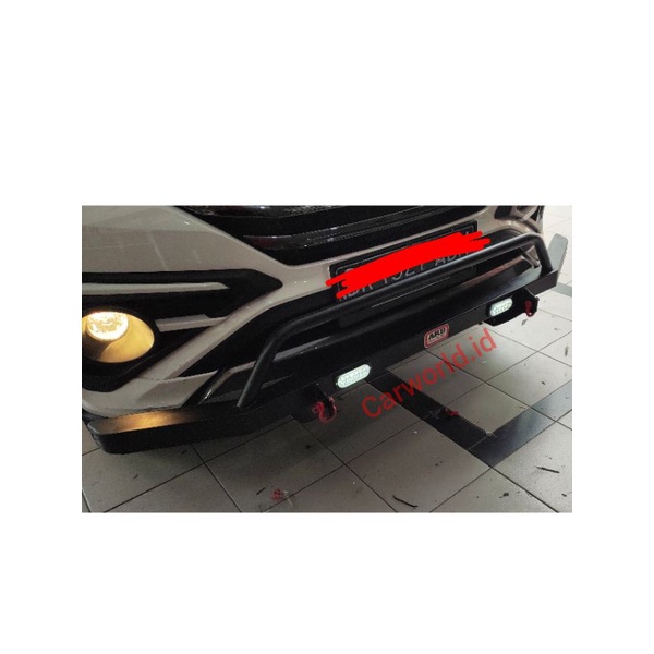 Towing Bar Palang Bumper Besi Depan All New Rush Terios + Led