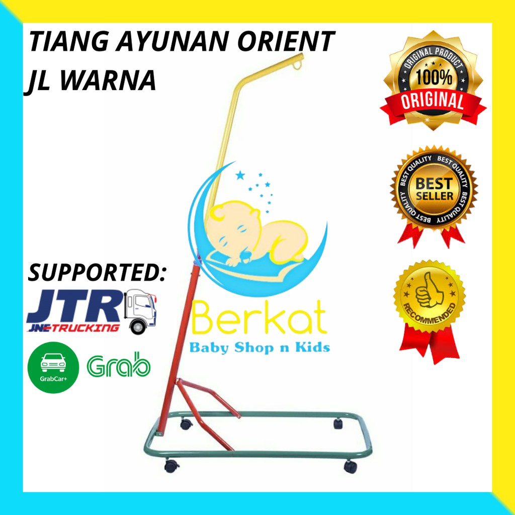 Tiang ayunan Bayi Orient Warna Model pancing Besi Ayunan super Quality jumbo