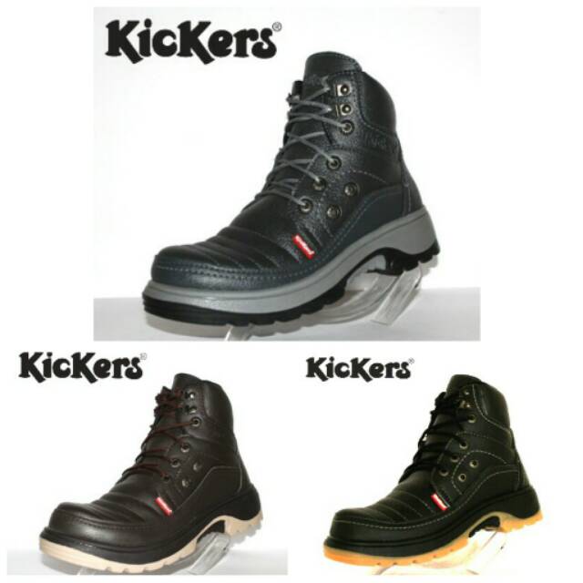 Sepatu boots pria kickers boots 39-43
