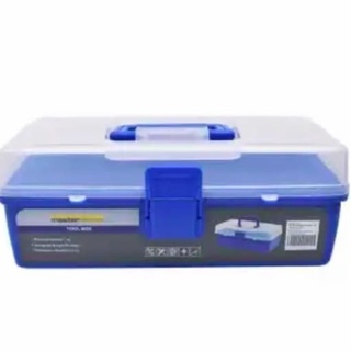 Jual Ace Masterspace Kotak Perkakas Plastik Biru Transparan Tool Box Shopee Indonesia