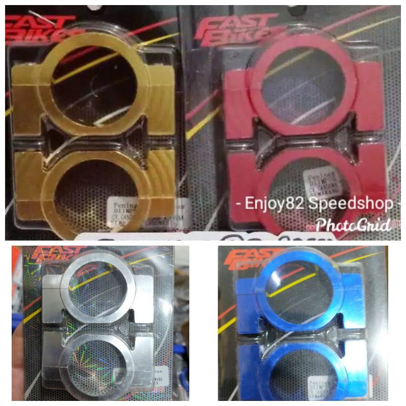 Breket Spakbor depan Bracket Kleman Spakbor Cnc Fastbikes (harga sepasang)