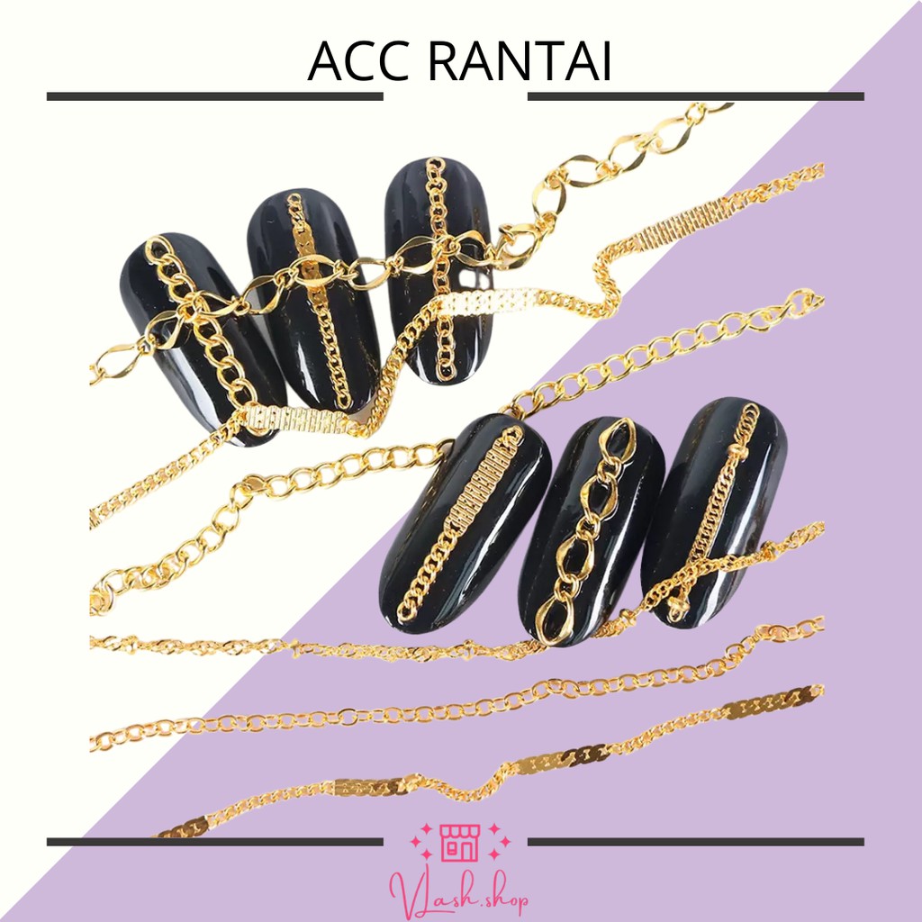 ACC RANTAI NAIL - HIASAN RANTAI KUKU