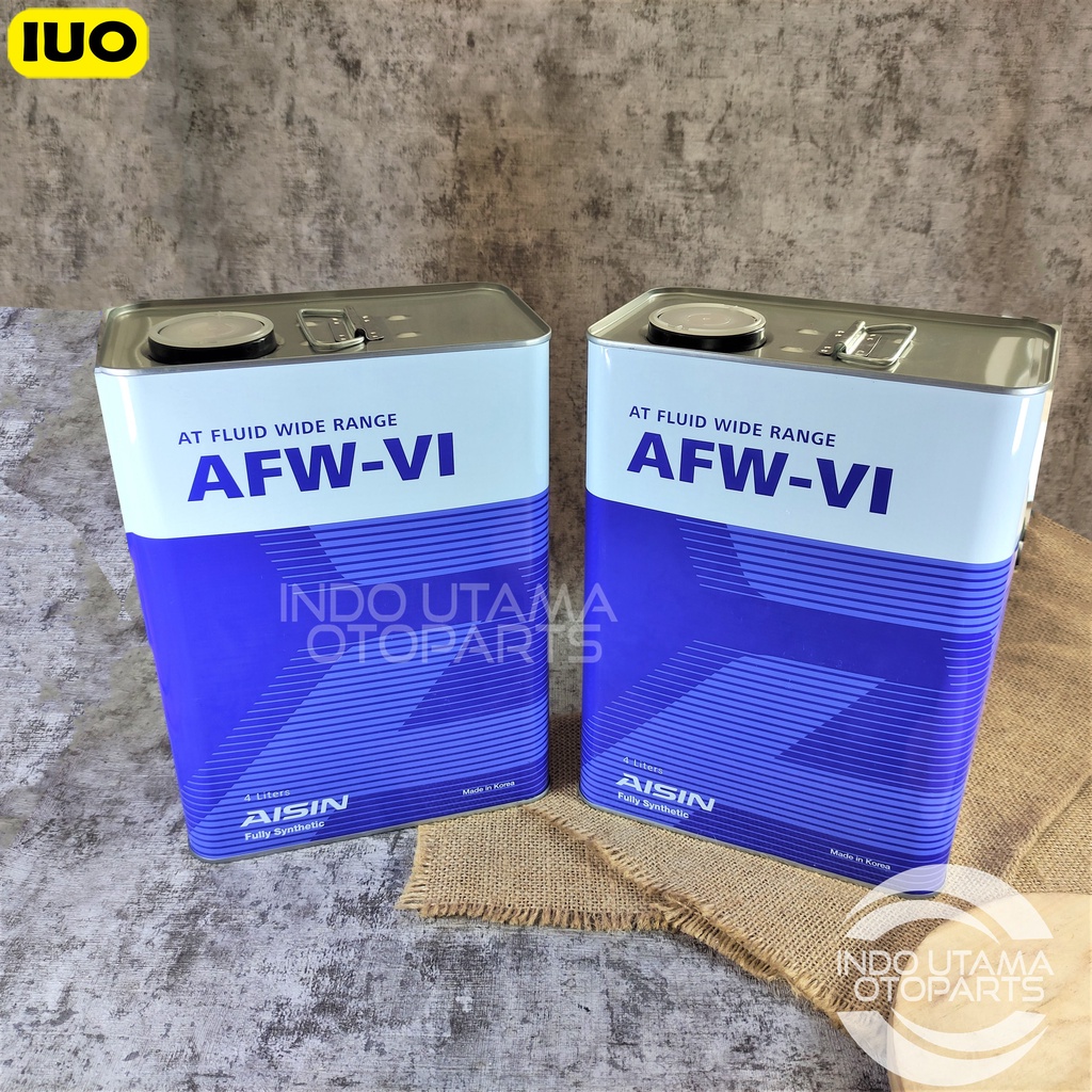 Oli Aisin AFW VI Dextron 6 Auto Matic Transmisi FULLY SYNTHETIC 4 ltr