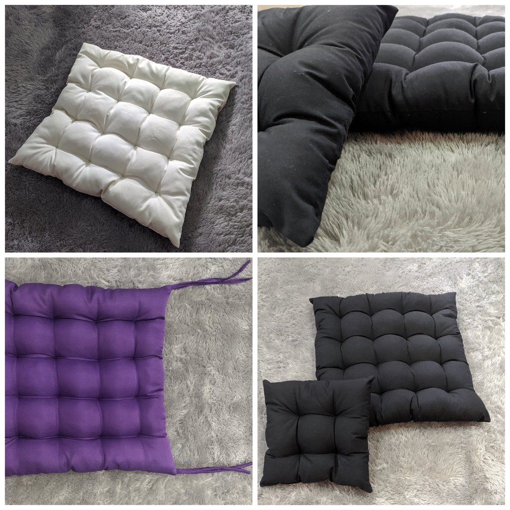 Alas Bantal Duduk Polos Motif Ukuran 50x50 40x40 30x30 Alas Bantal Duduk Polos Motif Ukuran 50x50 40x40 30x30