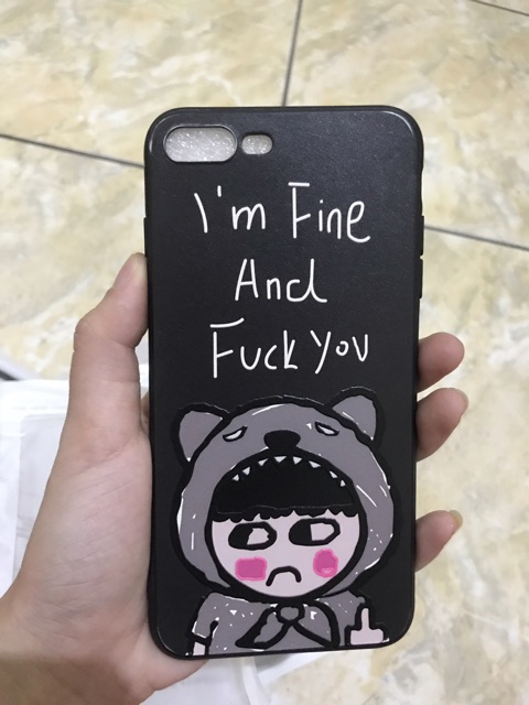 Case iphone 7 plus / 8 plus motif lucu