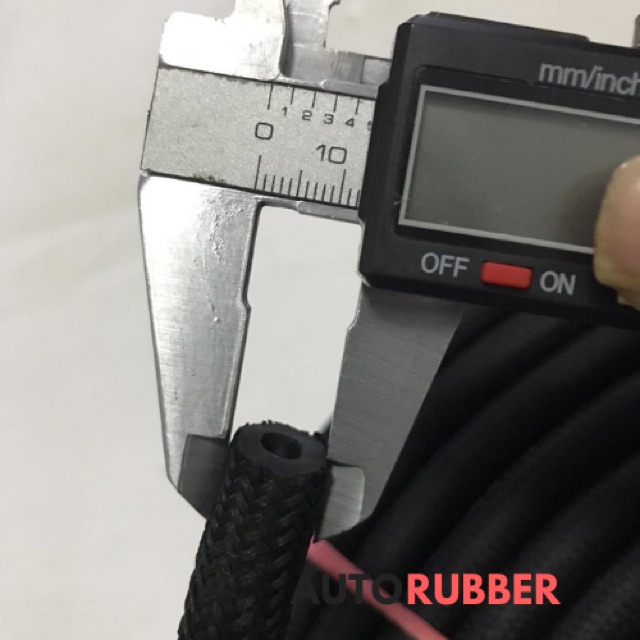 Selang Bensin Rajut Benang Luar 6 MmX12mm