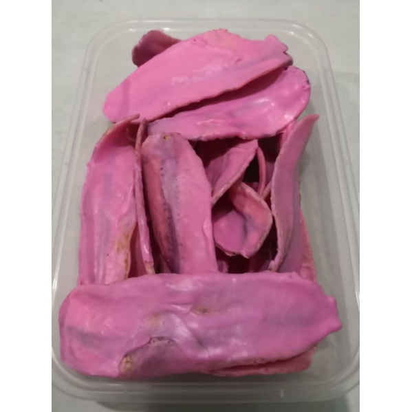 

Kripik Pisang Stroberi Enak