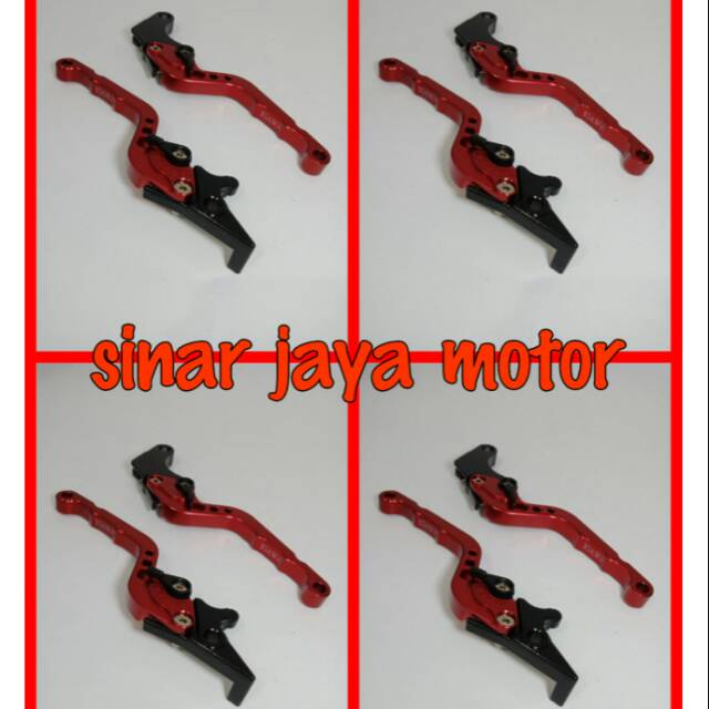 Handle variasi yamaha mio. Merah