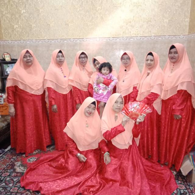 Terbaru promo konveksi gamis seragam gamis polos jaguard