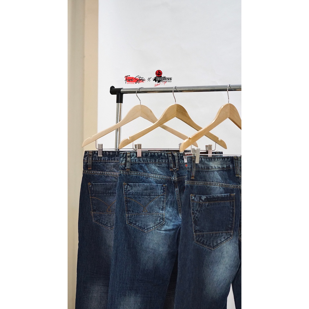 UPGREES DENIM ORIGINAL - JEANS PANJANG PRIA ORI PREIMUM JEANS LAKI LAKI JINS DISTRO FEDDDING