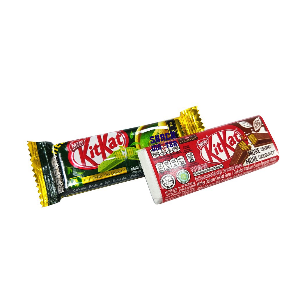 

MINI Kitkat 2F Greentea - Clasic - KIT KAT 2 FINGER 17G Cokelat Green Tea