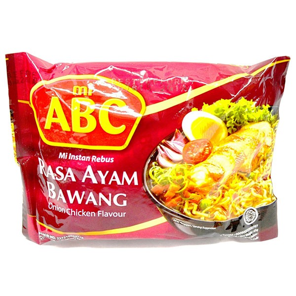 

Abc Mie Bumbu Rasa Ayam Bawang 70 Gr