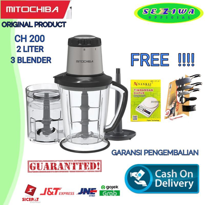 CHOPPER MITOCHIBA CH 200 / CH 100  FOOD PROCESSOR PROMO