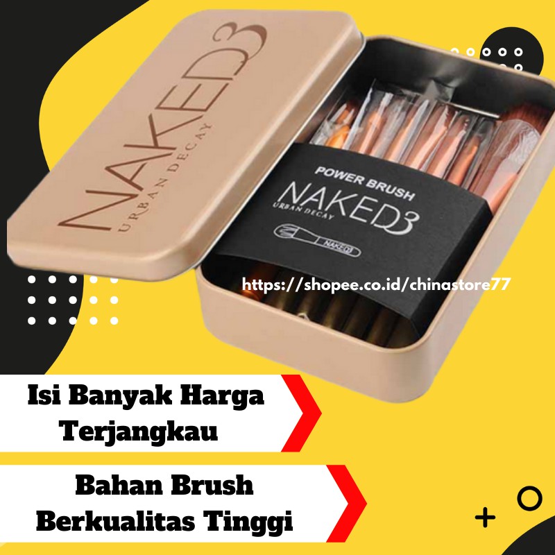 Kuas Make Up Set Brush Makeup Alat Kecantikan Kuas Rias Set Make Up Perawatan Wajah