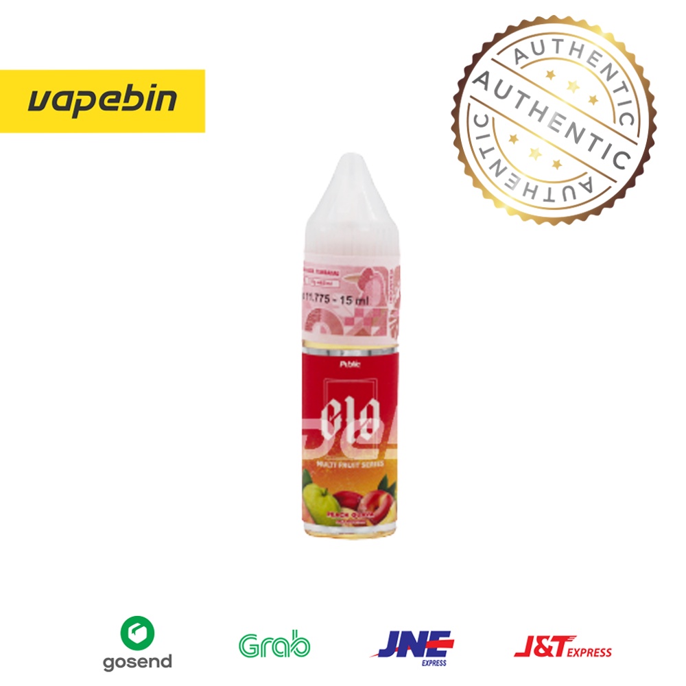 LIQUID ELO PEACH GUAVA SALT NIC - ELO MULTI FRUIT SERIES - 15ML