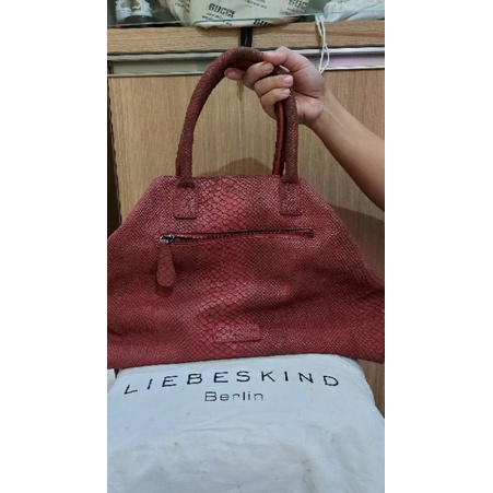 PRELOVED_ORIGINAL Liebeskind Tote Bag_Jual rugi tas Liebeskind authentic_Size besar muat laptop