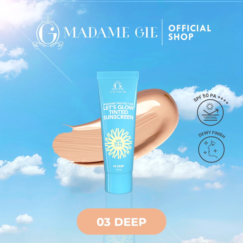 Madame Gie Madame Protect Me Let's Glow Tinted Sunscreen SPF 50 PA ++++