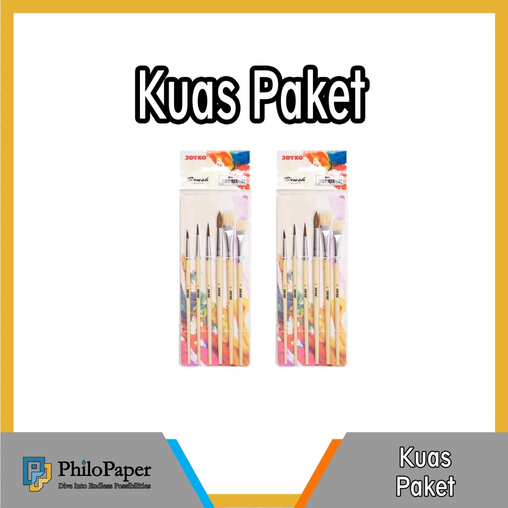 

ATK ~ Kuas Paket / Paketan Kuas / Brush Pack