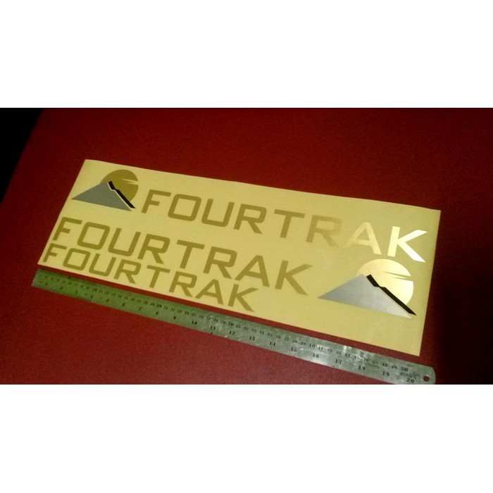 Jual Sticker Fourtrak Daihatsu 4x4 Edition | Shopee Indonesia