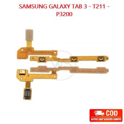 FLEKSIBEL ON OFF + VOLUME SAMSUNG GALAXY TAB 3 - T211 - P3200 | WELSUS