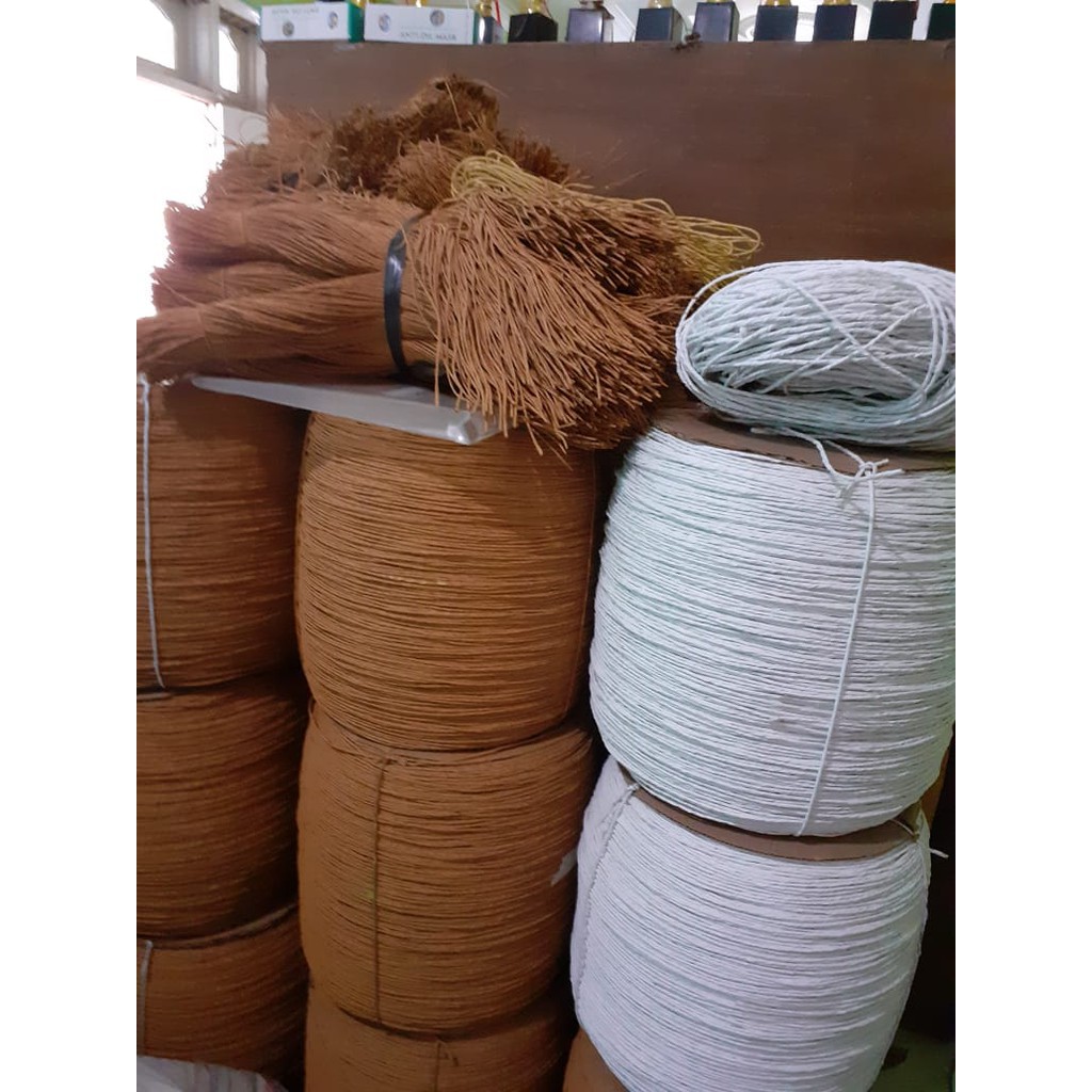 Tali Kertas 3mm 1 Roll 12 Kg Warna Coklat