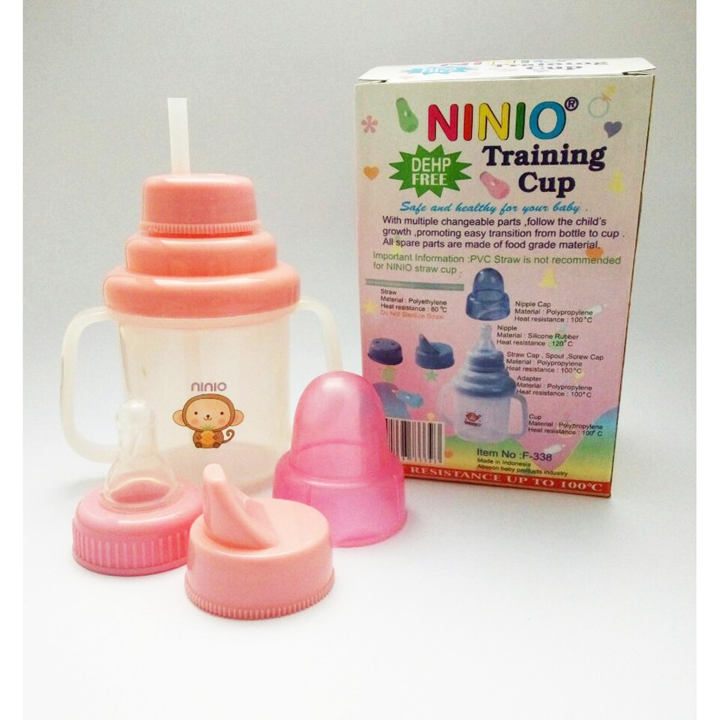 botol susu training cup ninio 3in1