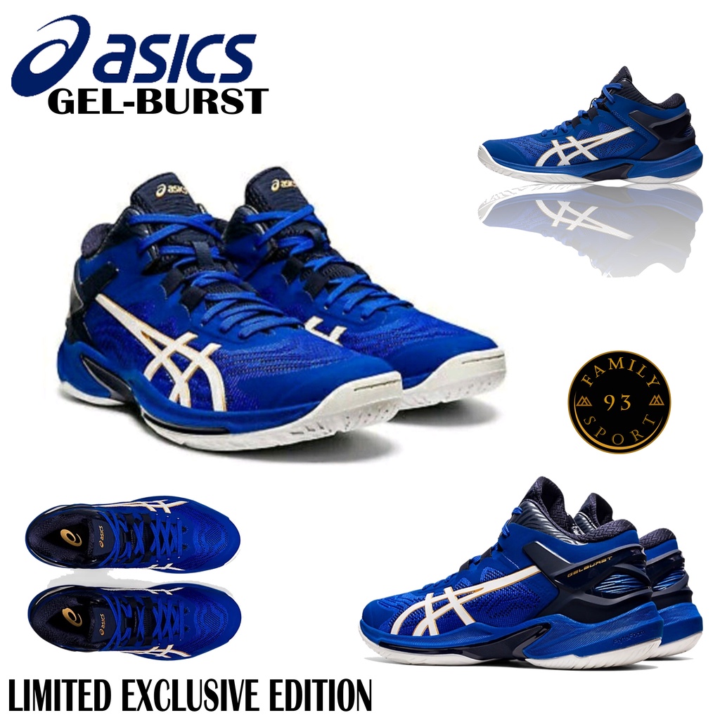 Sepatu Voly Gel Burst Premium Import Sepatu Tennis Badminton Import Murah /Sepatu Volly Ball Atlit P