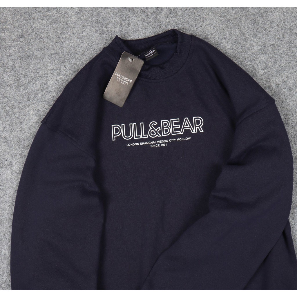 JAKET CREWNECK PULL &amp; BEAR X AUTHENTIC PREMIUM TERLARIS FREE STICKE / HOODIE PULL &amp; BEAR