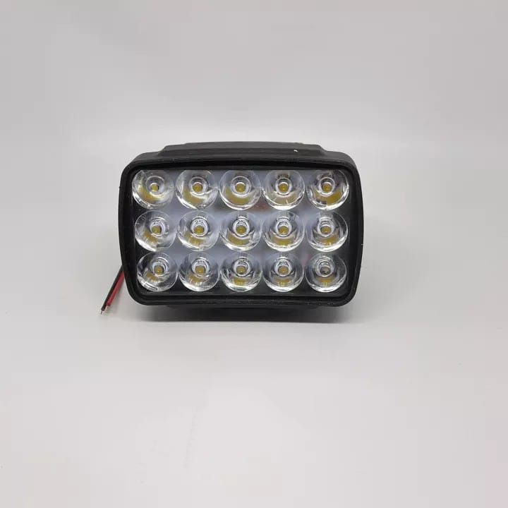 Lampu Tembak Sorot LED Motor Work Light Cree 15  Mata 15 LED 12 Volt