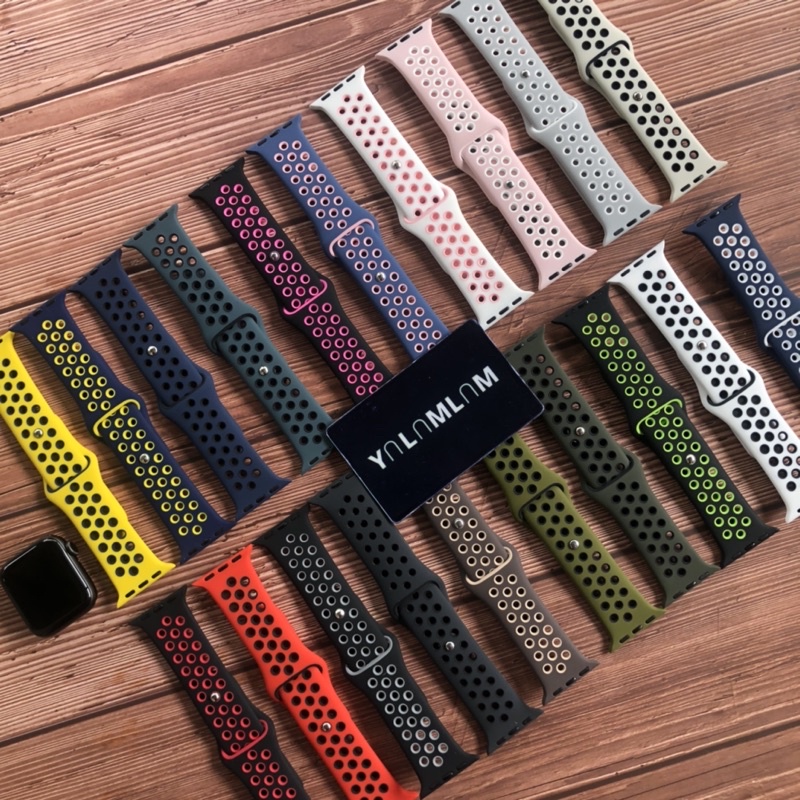 Premium Strap Apple Watch Ultra iWatch Nike Series 10 9 8 SE 1 2 6 5 4 3 38mm 46mm 40mm 41mm 42mm 44mm 45mm 46mm 49mm
