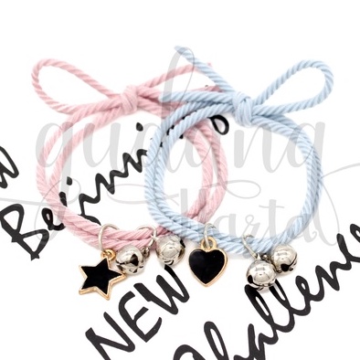 Ikat Rambut Simple Star Heart Bell Hairband Bintang Hati GH 200407