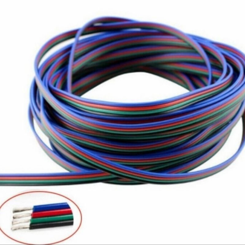 Kabel led  RGB awg 22 4pin
