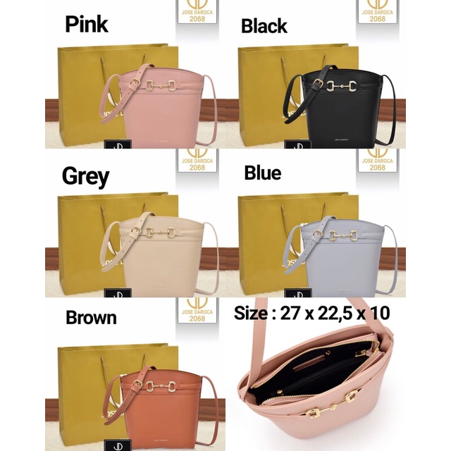 Tas Original JOSE DAROCA  Series 2068 Paper Bag Besar syafniegalery