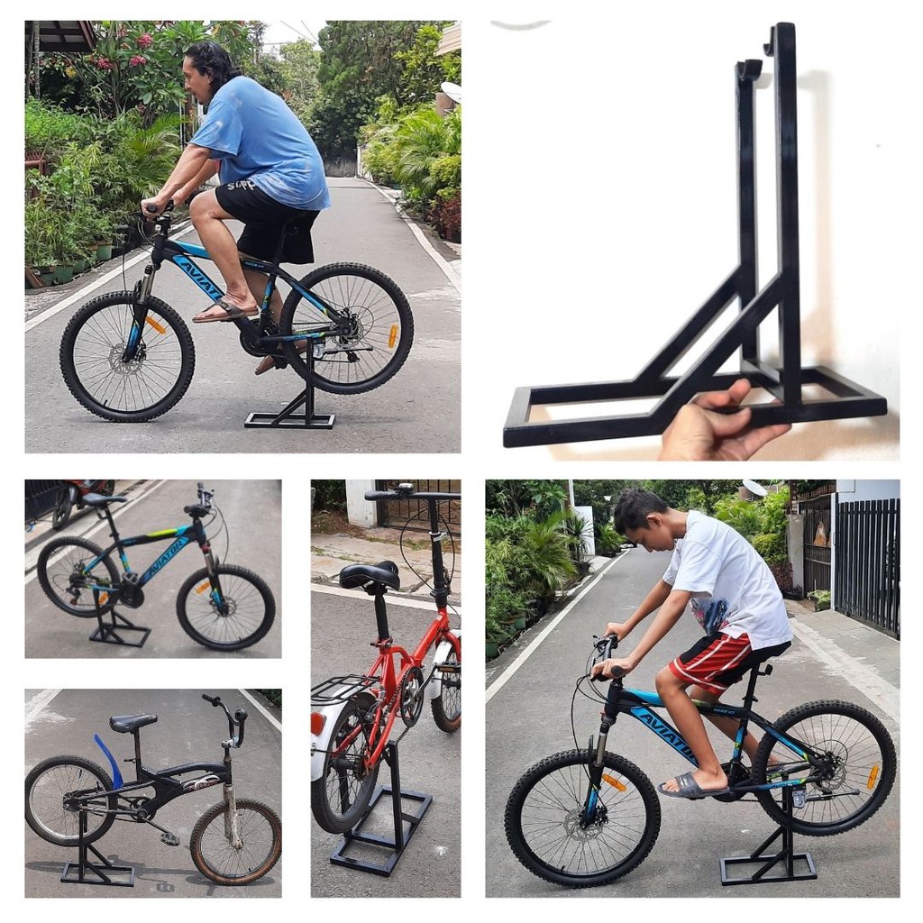 Standar Parkir Sepeda Treadmill Service 4 In 1 Universal Bike Stand Paddock 101105