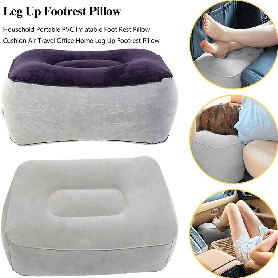 TaffHOME Bantal Angin Kaki PVC Inflatable Relaxing Pillow - jj06114