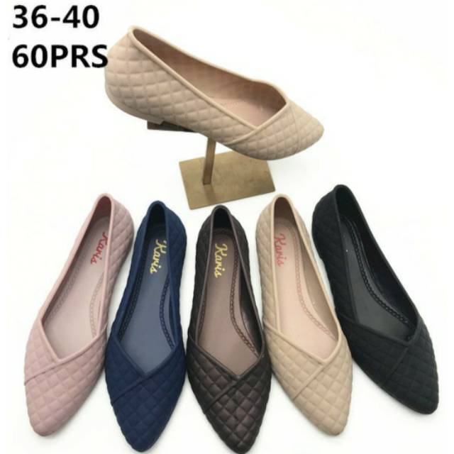 Flatshoes Rajut 704/sepatu formal non formal Karis