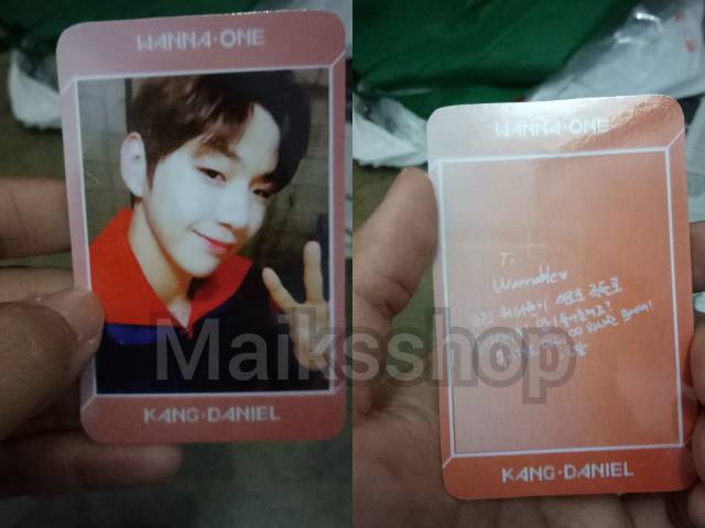 Wanna One Undivided All Version Photocard