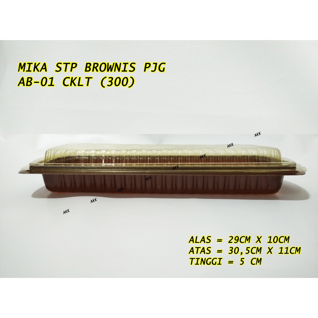 Mika Stp Brownis Panjang Ab-01 Coklat (25 Pcs)
