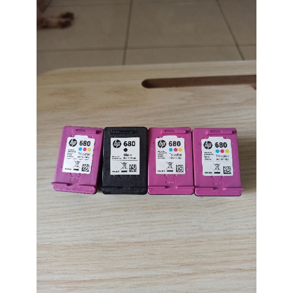 paket catridge HP 680 704 bekas