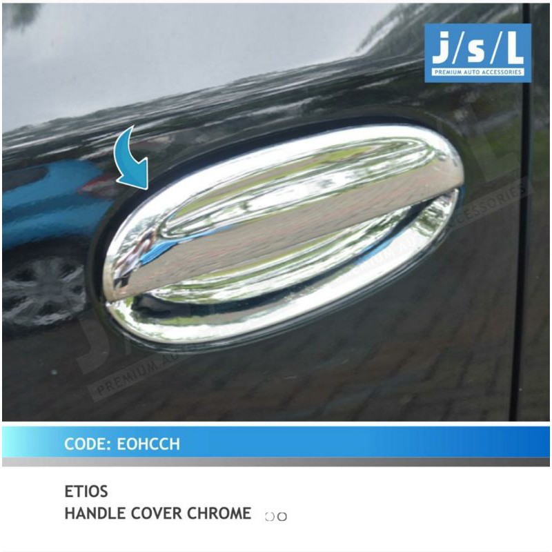 cover handle chrome Etios jsl