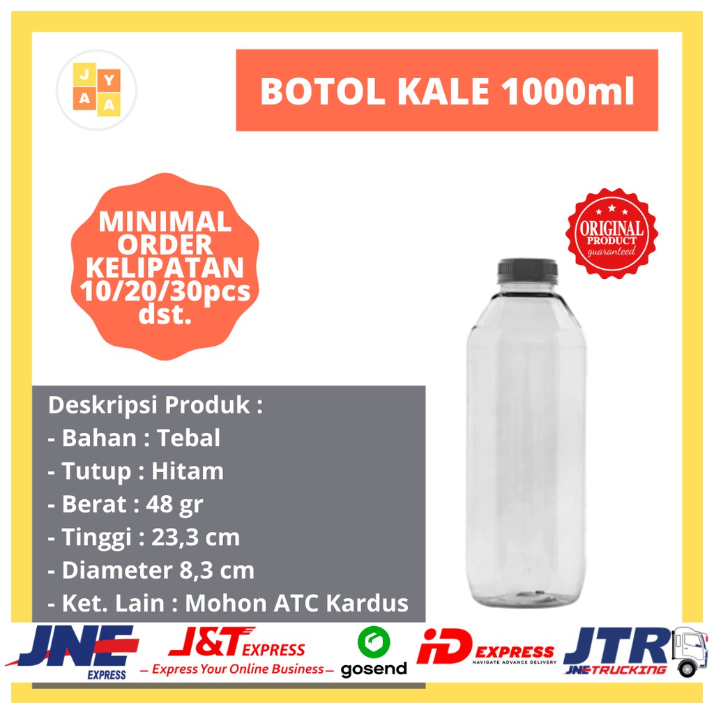 Botol Plastik Kale 1 Liter