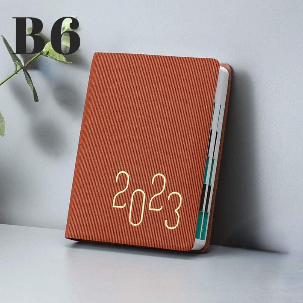 AUGUSTINA 2023b6 Notebook Daily High Quality Perlengkapan Kantor 365hari Perencanaan Kerja Jadwal Usaha Notepad