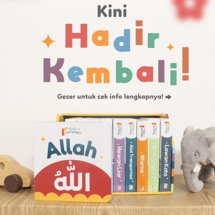 

Sale Buku Anak Boardbook Perpustakaan Pertamaku / Buku Balita Paud Tk Terlaris