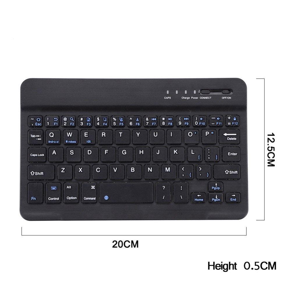 Keyboard Wireless Bluetooth Slim Mini untuk Tablet / iPad