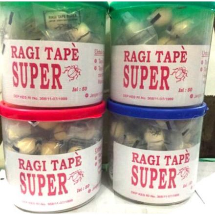 

Ragi Tape Super Cap Kumbang / Singkong/Ketan/Peuyeum TERLARIS TERPERCAYA ORIGINAL