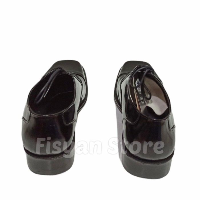 Sepatu PDH Exlusive Hitam Mengkilap AR 2056