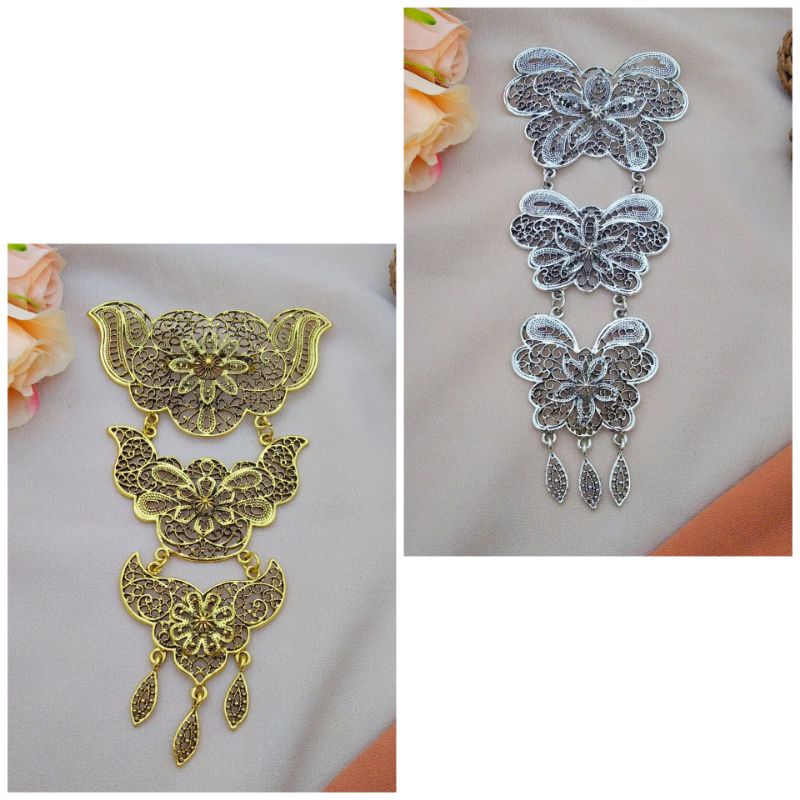 Jual Bros Kebaya Susun Bahan Alloy Murah Aksesoris Kebaya Bros