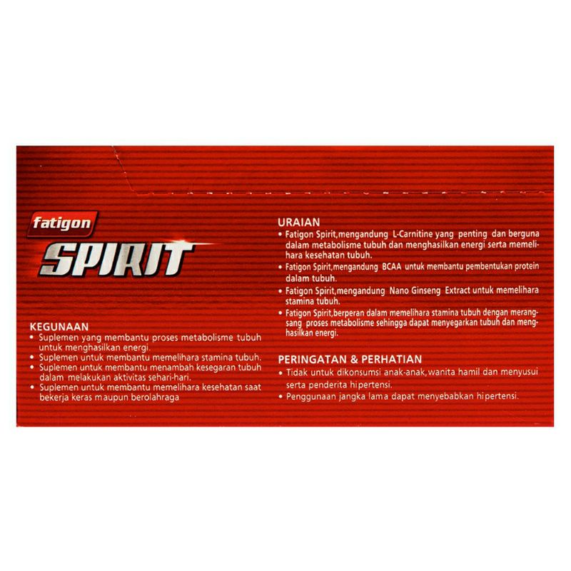 FATIGON SPIRIT 1 Strip isi 6 kaplet