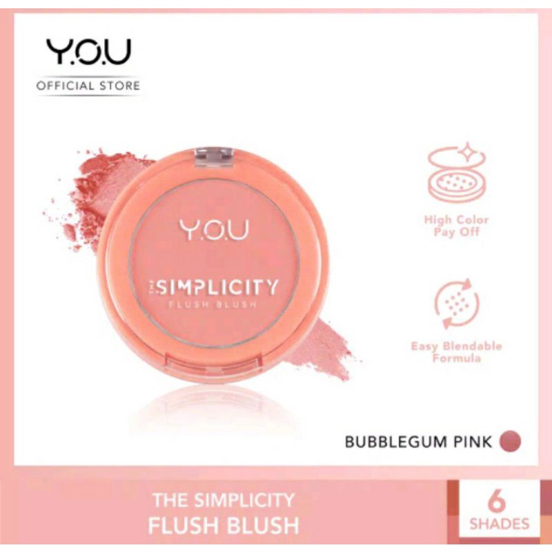 YOU The Simplicity Flush Blush On